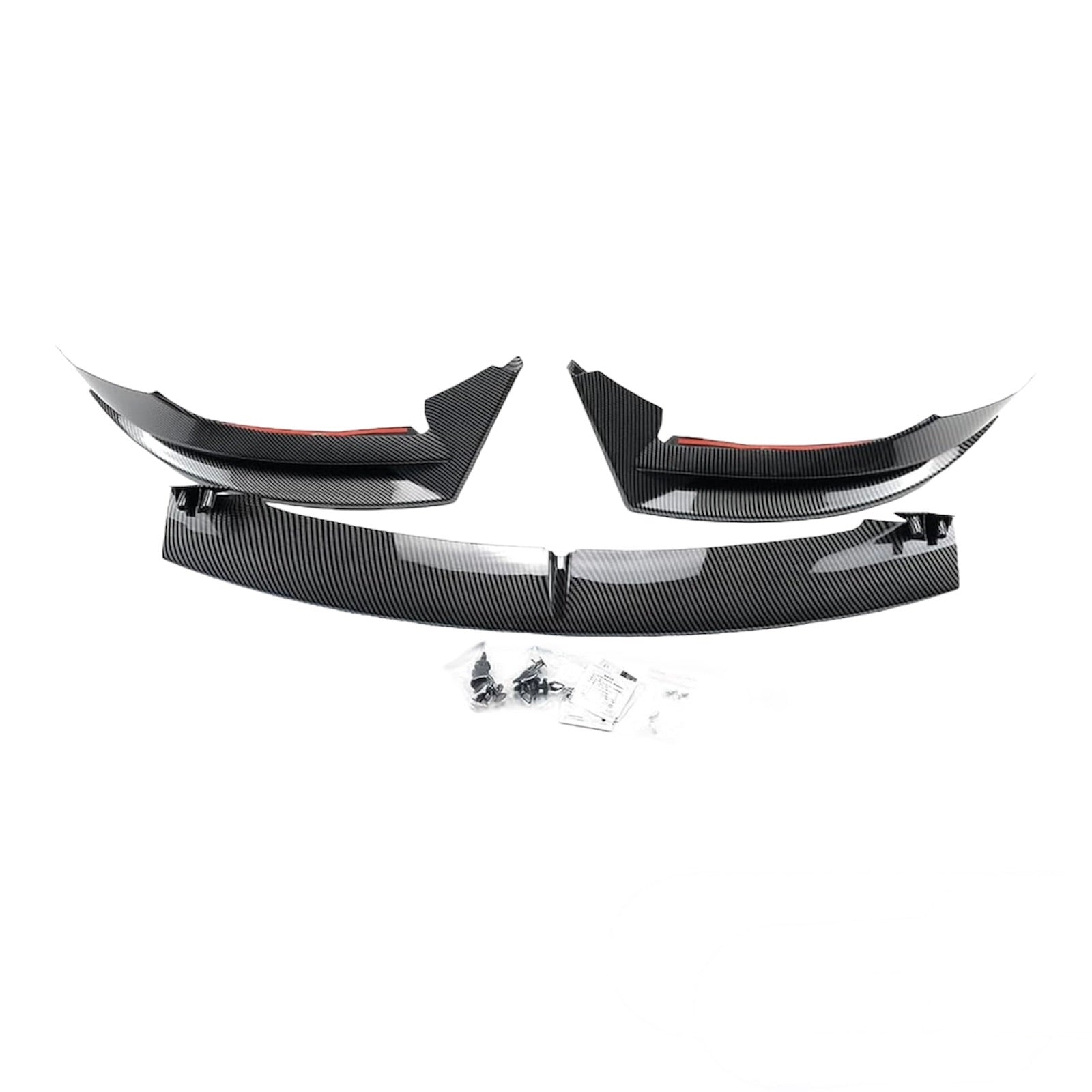 2017-2023 | Model 3 Viento Front Lip Spoiler ABS Plastic (3 Pieces