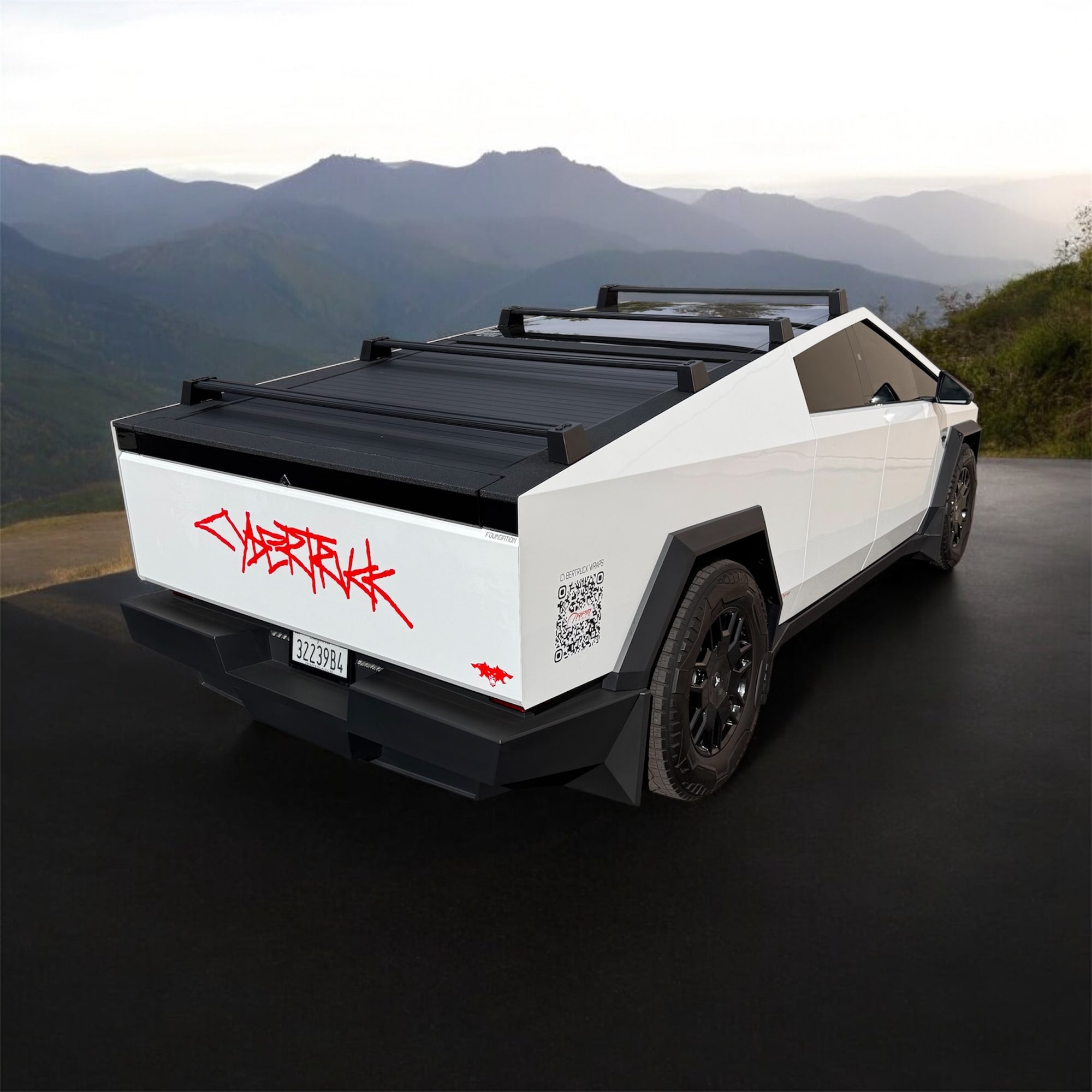 Cybertruck Roof Rack Crossbars - Front/Rear (2 or 4 Pieces)
