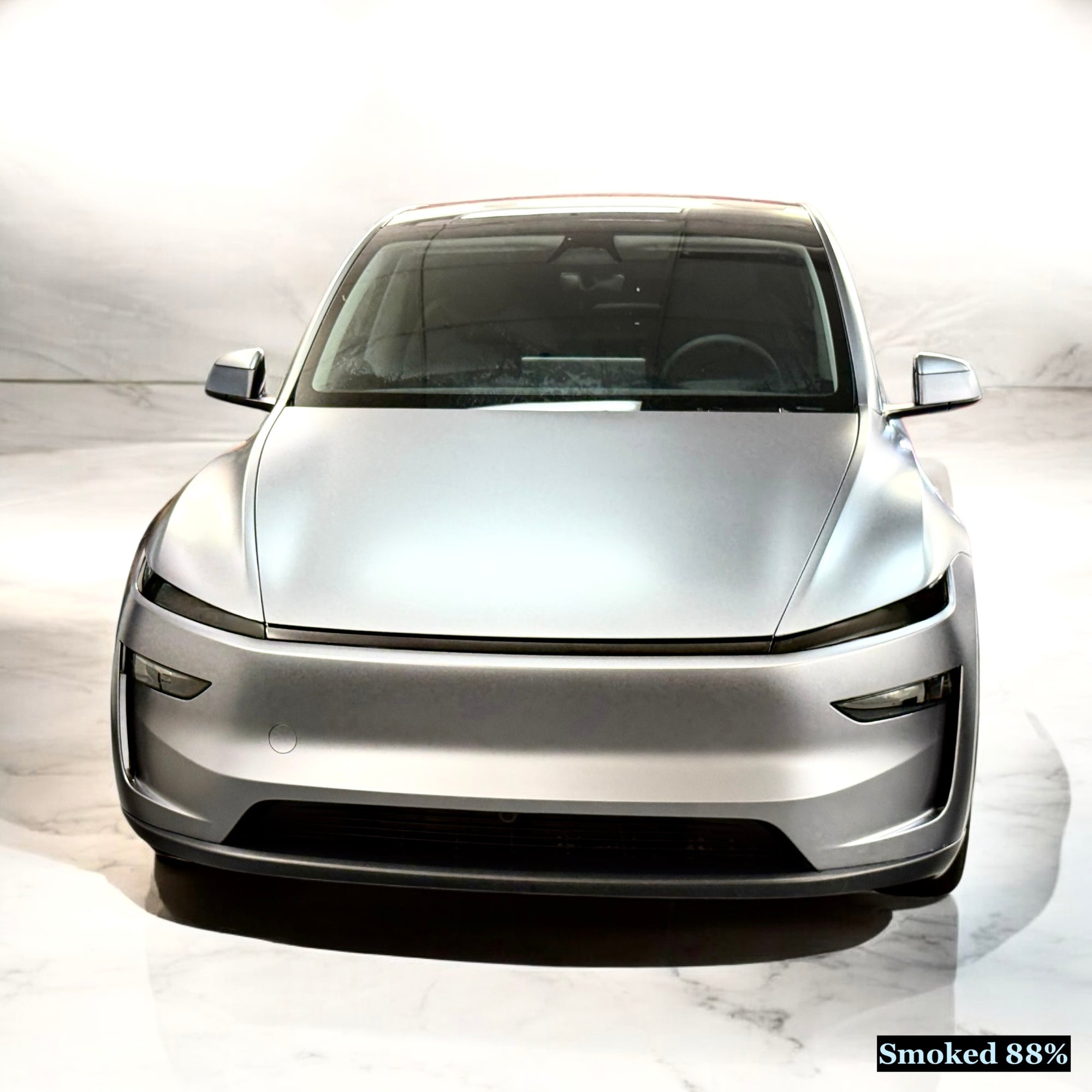 2025+ | Model Y Refreshed Light-bar &amp; Headlight Protection Film Kit - Clear or Smoked