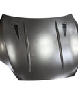 2015+ | Model S Viento Robot Hood - Dual Layer with Xpel Clear Bra - Dry Molded Carbon Fiber