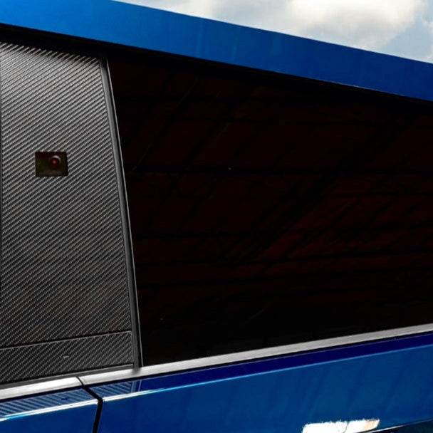 Cybertruck B &amp; C Pillar Overlays (Vinyl / PPF Protection) - Variety (8 Pieces)