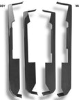 Cybertruck Front & Rear Lower Door Panel Overlays (4 Pieces) - Real Dry Molded Carbon Fiber