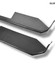 Cybertruck Front & Rear Lower Door Panel Overlays (4 Pieces) - Real Dry Molded Carbon Fiber