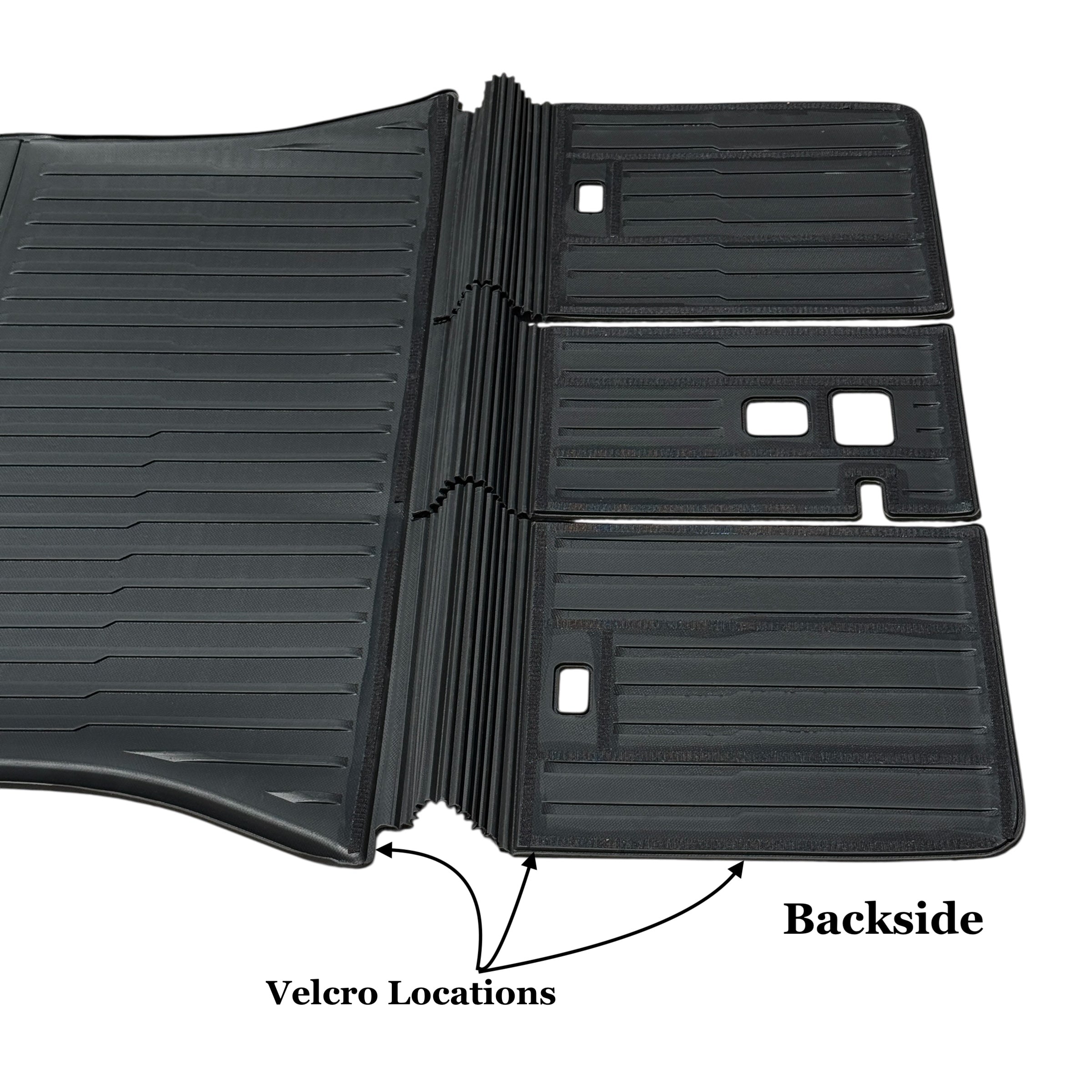 2020+ Model Y All-Weather Rear Cargo & 2nd Row Seat Mats (1 Piece