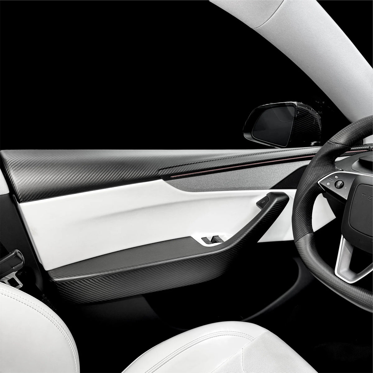 2026+ | Model Y Juniper Full Interior Carbon Fiber Kit Bundles (20 Pie ...