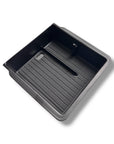 2026+ | Model Y Juniper Refreshed Center Console & Armrest Liner Kit ABS Plastic & Lined Rubber - (2 Pieces)