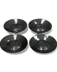 2026+ | Model S - 21" Velarium Center Wheel Hubs - Real Molded Carbon Fiber- (Set of 4)