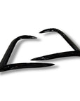 2026+ | Model Y Juniper Refreshed Foglight Canards/Eyelids (1 Pair) - Glossy Black