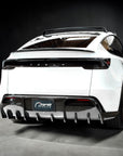 2026+ | Model Y Juniper Premium Colossal Full Rear Diffuser Replacement - Real Dry Molded Carbon Fiber