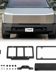 Cybertruck Front License Plate Holder with Quick Release - No Drill
