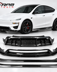 2026+ | Model Y Juniper Performance Model Colossal Full Body Kit - Real Dry Molded Carbon Fiber (4 Pieces)