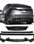 2020-2025 | Model Y Colossal Full Body Kit - Real Dry Molded Carbon Fiber (4 Pieces)