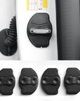 Model 3 & Y Door Lock Latch Strikes Cover (4 Pieces) - Silicone Rubber - TPR