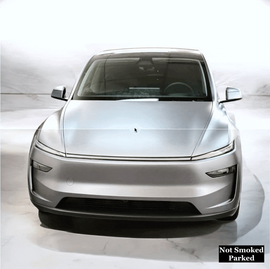 2025+ | Model Y Refreshed Light-bar &amp; Headlight Protection Film Kit - Clear or Smoked