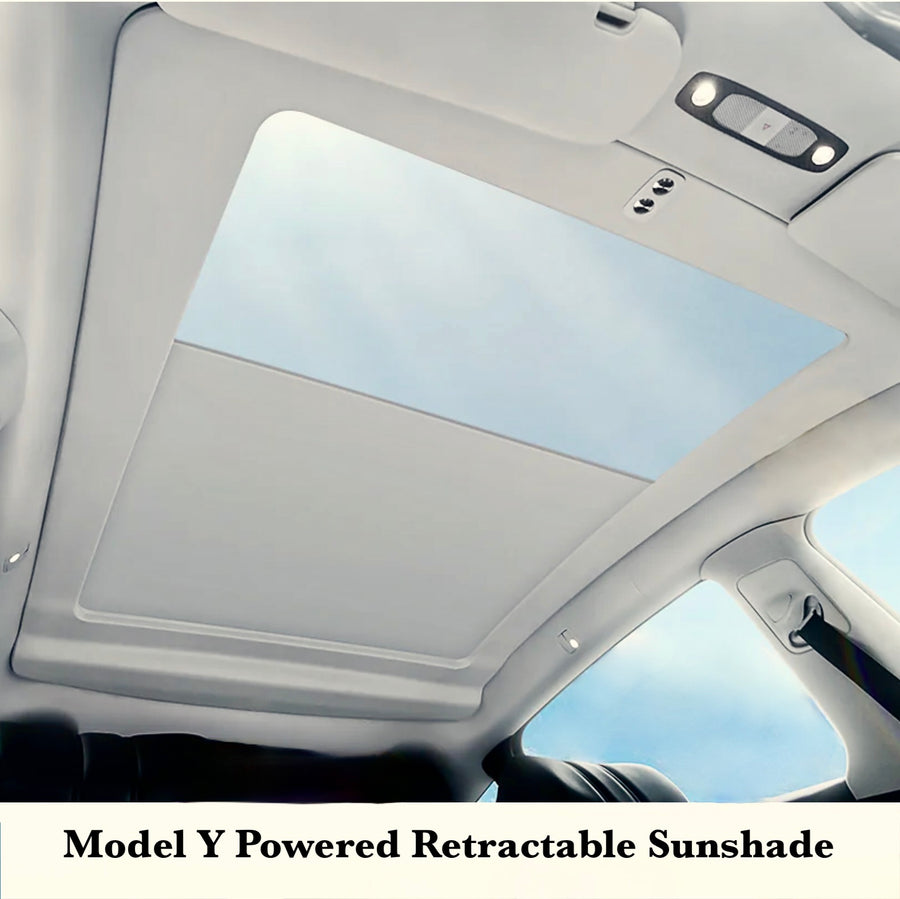 Model Y - Electric Powered Retractable Sunroof Sunshade