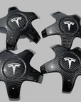 (BUNDLE) 2021+ | Model S - 21" Arachnid & Model X - 20" Cyberstream Center Wheel Hubs