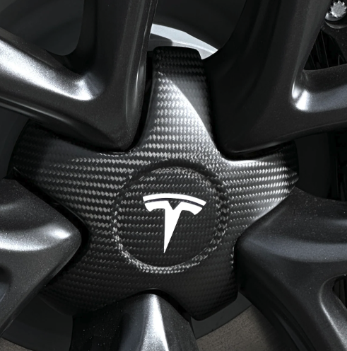 (BUNDLE) 2021+ | Model S - 21" Arachnid &amp; Model X - 20" Cyberstream Center Wheel Hubs