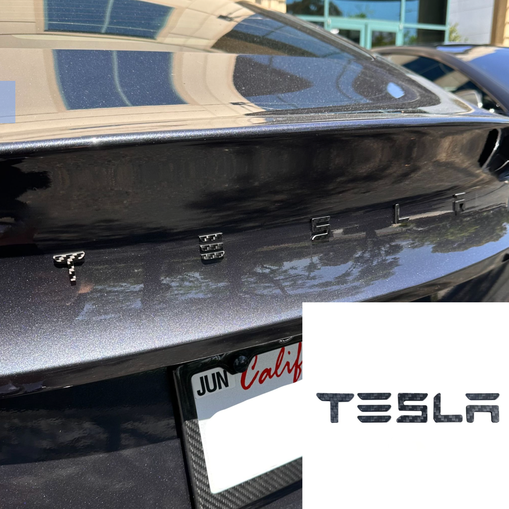 3D Black Series Trunk Emblem Badge Decals – Fits C, E, S, CLS, G Class Models