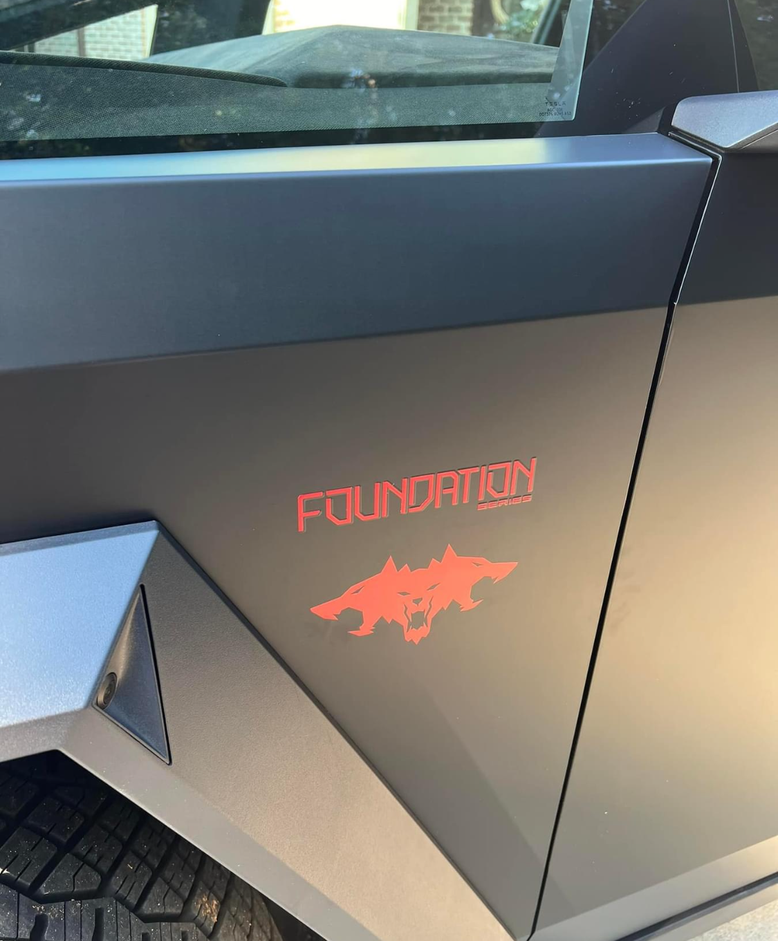 Cybertruck Cerberus Beast Vinyl Decal Logo (Pack of 3) - Variety*