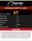 Flat Tire Lift Kit - Hydraulic Jack & Accessories