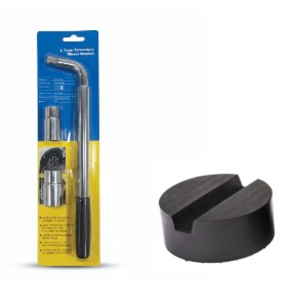 Flat Tire Lift Kit - Hydraulic Jack &amp; Accessories