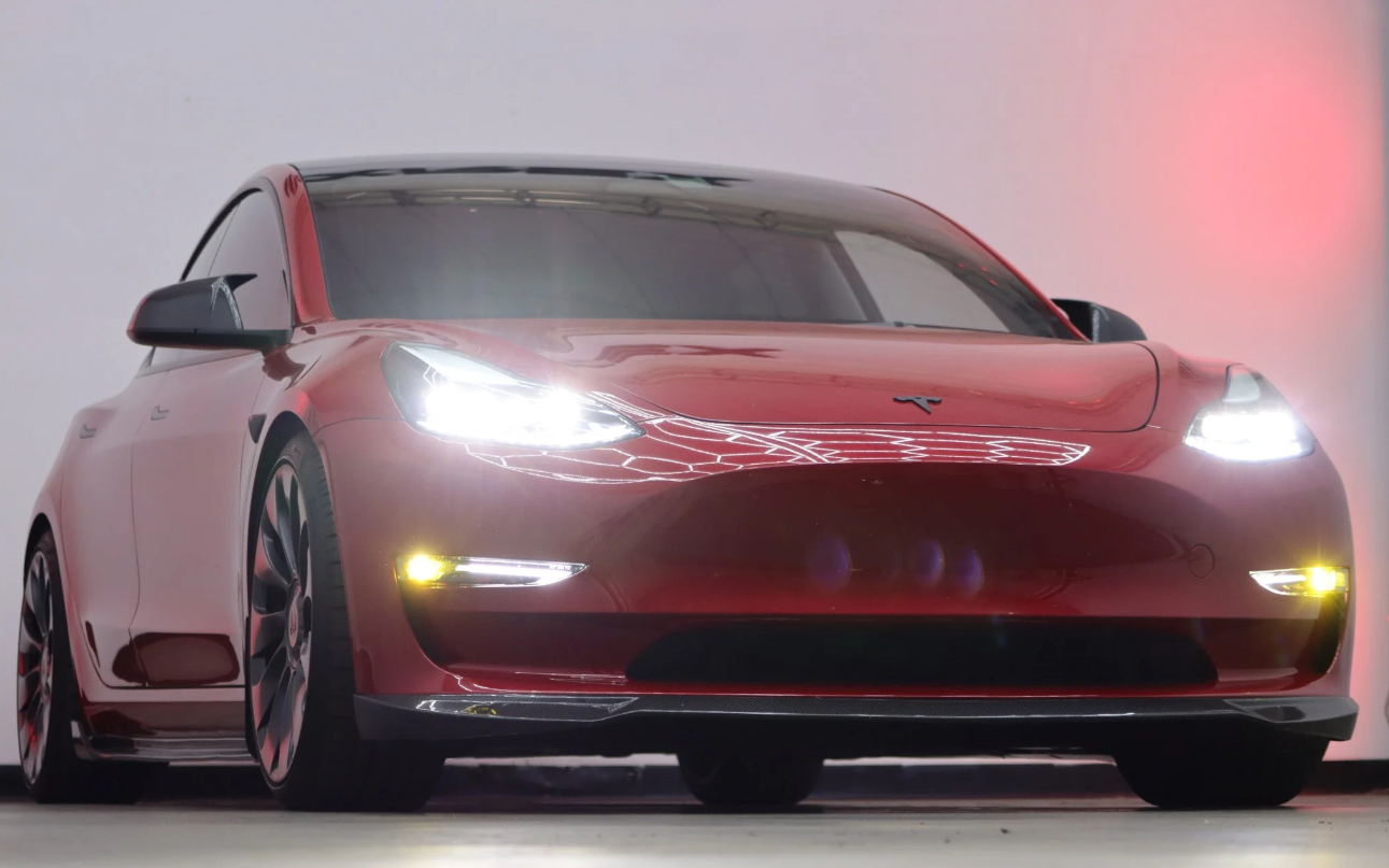 Alpharex - DoubleTap Dual Color LED Projector Fog Lights - Tesla Model 3/Model Y