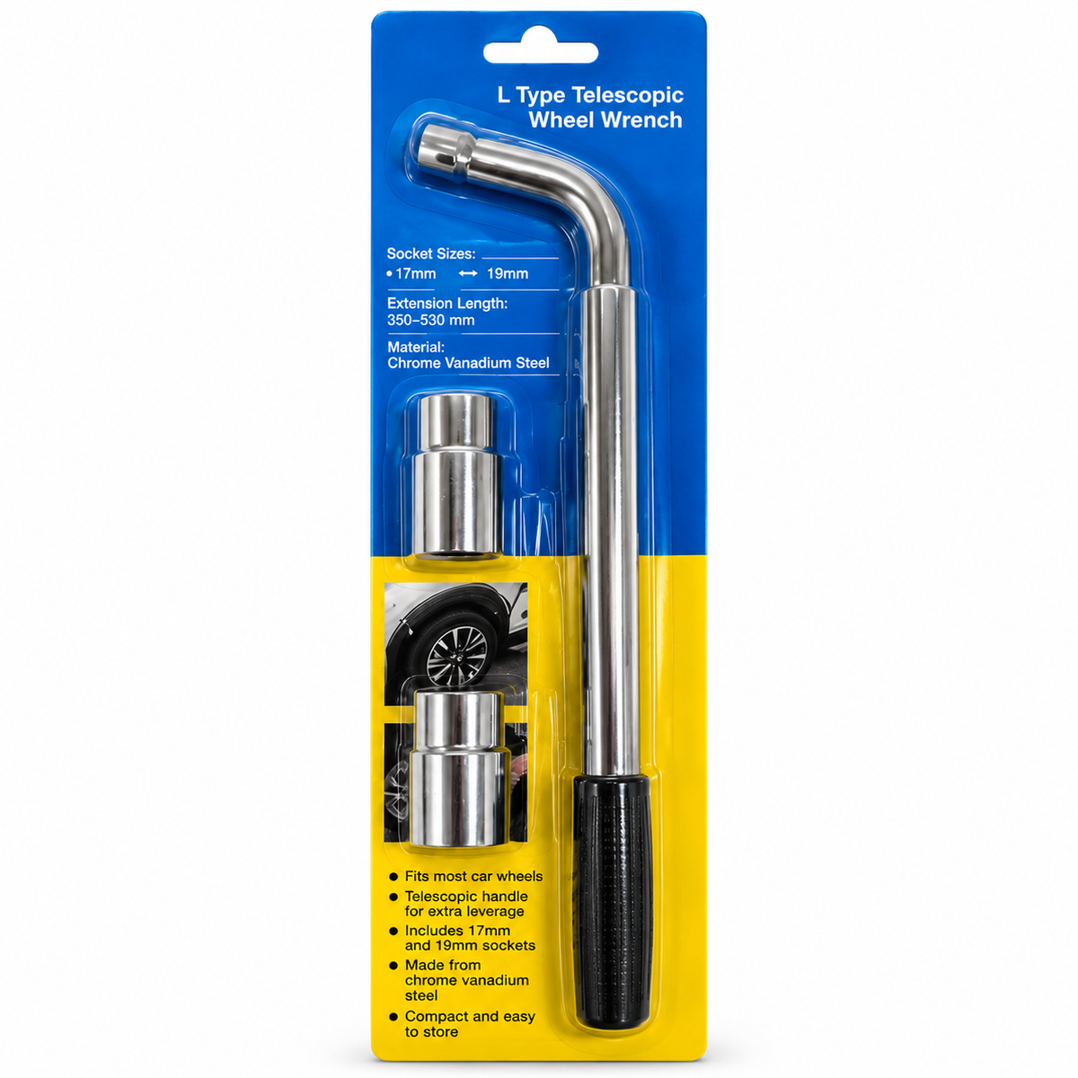 Flat Tire Lift Kit - Hydraulic Jack &amp; Accessories