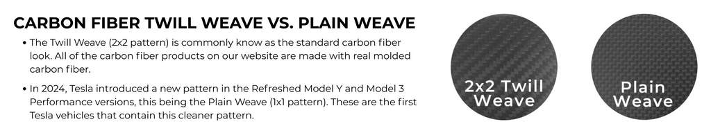 2026+ | Model Y Refreshed Carbon Fiber 