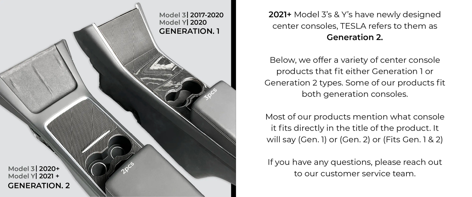 Model 3 &amp; Y Center Console Combination Locking Safe (Gen. 2)
