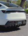 2026+ | Model Y Juniper Premium Colossal Full Rear Diffuser Replacement - Real Dry Molded Carbon Fiber
