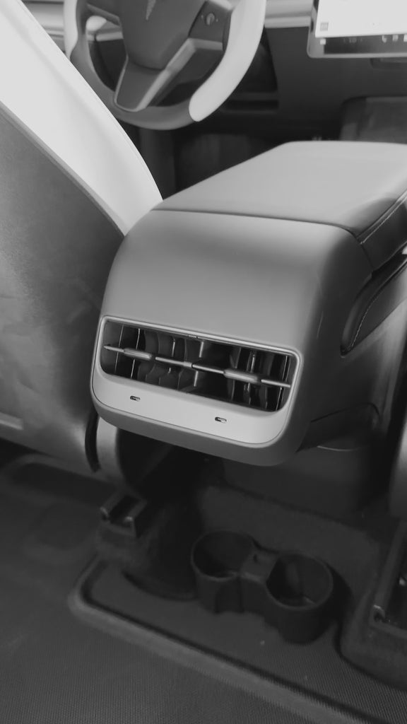 Backseat Air Vent Cover for Tesla Model Y 2021-2024 (2pcs)