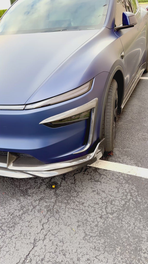 2026+ | Model Y Juniper Refreshed Colossal Front Lip Splitter