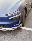 2026+ | Model Y Juniper Colossal Front Lip Splitter / Spoiler - Real Dry Molded Carbon Fiber