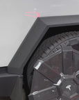 Cybertruck All-Season Full Carbon Fiber Wheel Cap Replacement - Real Dry Molded Carbon Fiber