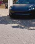 2017+ | Model 3 Colossal Side Skirt Overlays - Real Dry Molded Carbon Fiber