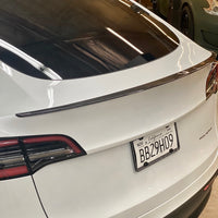 Model Y Performance Spoiler - Real Molded Carbon Fiber