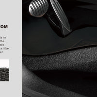 Model Y MAXpider 3D ELEGANT Carpet Floor Mats "Soft Carpet Covered"