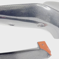 Model 3 Front Lip Splitter Gen. 2 - 3 Piece Style - Real Molded Carbon Fiber