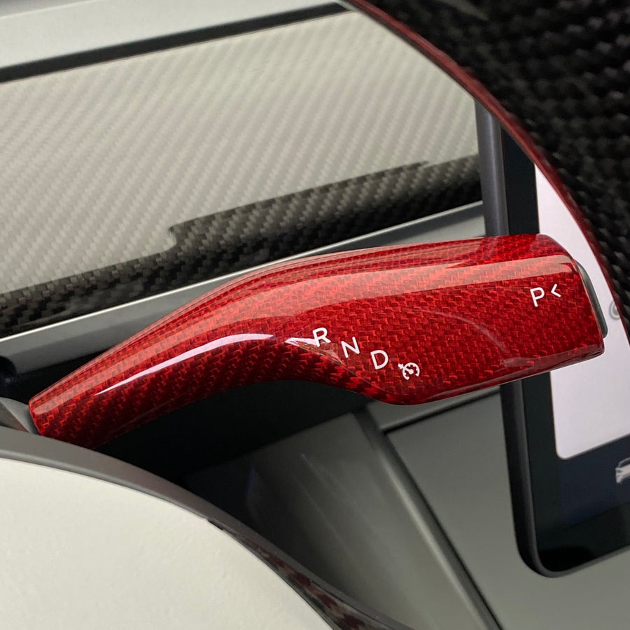 Model 3 & Y Turn Signal Stalk Covers - Carbon Fiber Variety* (1 Pair)