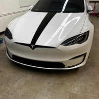 2021+ | Model S Front Bumper Apron - 3M Vinyl Applique