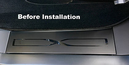 Model X Rear Door Sill Protectors, 3M (1 Pair)