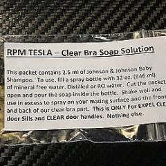 Clear Bra Soap Concentrate
