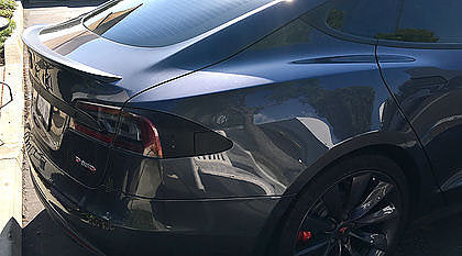 Model S Charging Port Vinyl Accent Wrap (1 Pair) - Both Side