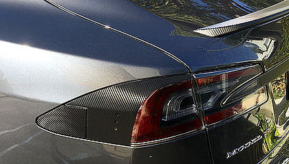 Model S Charging Port Vinyl Accent Wrap (1 Pair) - Both Side