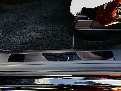 Model X Front Door Sill Protection (1 Pair) - 3M PPF Film