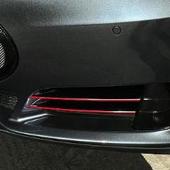 Model S Under Headlight Stripes (4 Piece)