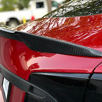 Model S Jupiter Spoiler - Real Molded Carbon Fiber