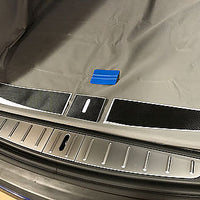 Model X Trunk Sill Wraps - Carbon Fiber (3 piece)