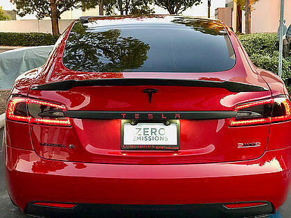 Model S Jupiter Spoiler - Real Molded Carbon Fiber