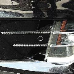 Model X Under Headlight Chrome Inlay Wrap (1 Pair)